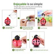 Beatles Cool Mist Humidifier, Sprtjoy 260ml Ultrasonic Whisper-quiet USB Portable Air Diffuser Purifier Atomizer... N5