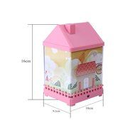 Ultrasonic Essential Oil Diffuser,Powstro 100ml Cute House Style Cool Mist Humidifier with RGB LED Night Light... N3