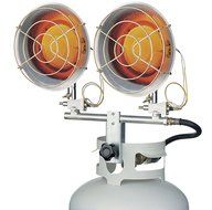 Dura Heat Double Tank Top Heater, 18K-26K-30K BTU w/ tip over- TT-30CSA