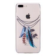 iPhone 7 Plus Case, PHEZEN Clear Soft TPU Protective Case Back Cover with Beautiful Cherry Blossom Flower Series... N100