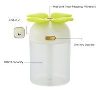 Mystery Four Leaf Clover Mini Humidifier Portable USB Desktop Cool Mist Humidifier with Colorful LED Night Light... N3
