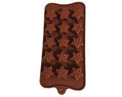 Candy, Chocolate, Jelly, and Silicone Mold of Hearts, Clovers, and Stars (pack of 3) N2