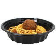 Freshware 20-Pack 7-Inch Round Bento Lunch Boxes with Lids - Stackable, Reusable, Microwave, Dishwasher &amp; Freezer... N4