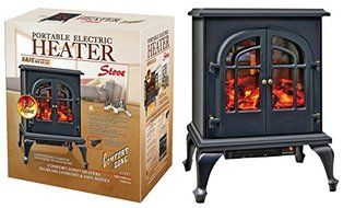 Howard Berger Co CZFP5 2 Door Electric Fireplace Heater