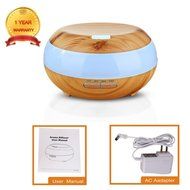 Cool Mist Humidifier, VICKMALL 300ml Essential Oil Diffuser Wood Grain Aromatherapy Ultrasonic Cool Mist humidifier... N5