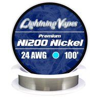 LV Ni200 Nickel Wire (Annealed) 24 AWG - 100'