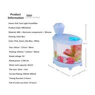 Fish Tank Light Humidifier Night Light Ultrasonic Misting Maker Aquarium, eBerry&reg; USB Ultrasonic Humidifier Air... N3