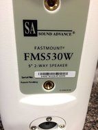SOLD OUT!! Sound Advance FMS530W 5-1/4" Indoor/Outdoor Speak