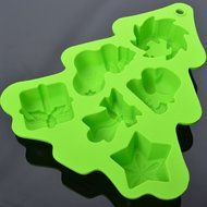 Chawoorim silicone molds christmas decorations - Silicone Muffin Cups Handmade Soap Molds Biscuit Chocolate Ice... N6