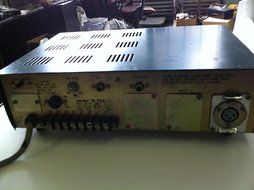 TOA SOLID STATE PA-AMPLIFIER MODEL TA-955 WITH HAU-80F MODULE N2