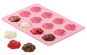 Wilton 2115-0157 Stack-N-Melt Rose Candy Mold