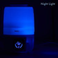 InnoBeta Fountain 3.0 Liter Ultrasonic Cool Mist Humidifier, Aroma Diffuser - Quiet, Auto Shut-off, Long Lasting... N2