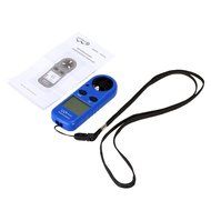 KKmoon Mini Anemometer Wind Speed Air Velocity Temperature Measurement Beaufort Scale Display N3