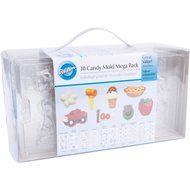 Wilton 10 Piece Candy Mold Mega Pack