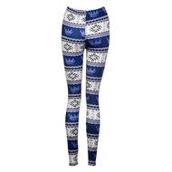 PHOTNO Women Lady Casual Skinny Christmas Print Stretchy Pants Slim Leggings N3
