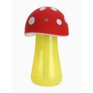IMISON Ultrasonic Cool Portable Single Room Mist Humidifier USB Mushroom Aroma LED Night Light Mist Discharge... N3