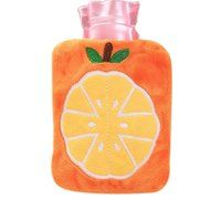 Hosaire Pocket Mini Hot Water Bottle PVC warm handbags, Plush fruit warm water Bottle N3