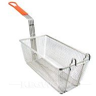 Winco FB-30 Fry Basket with Green Handle N2