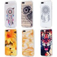 iPhone 7 Plus Case (5.5 inch) - 6 Pcs Shockproof Flexible Soft TPU Rubber Skin Gel Bumper Case with IMD Technology... N38