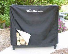 4' Woodhaven Firewood Rack Full Cover