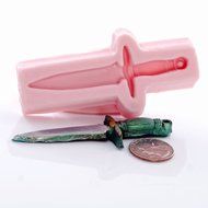 Flexible Silicone Mold Pirate Sword Chocolate, Fondant, Candy, Food Safe, Polymer Clay, Resin Mold N2