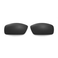 Walleva Replacement Lenses for Spy Optic Logan Sunglasses - Multiple Options Available (Black - Polarized) N23