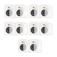 Blue Octave RW63 In Wall 6.5" Speakers 3 Way 3200 Watts New 5 Pair Pack RW63-5PR