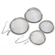 "S Stainless Steel Sphere Locking Tea Ball Strainer" shopping N3
