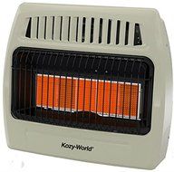 WORLD MKTG OF AMERICA/IMPORT KWP522 5 Plaque 30000 BTU LP Wall Heater