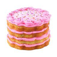 Sweet Creations Scallop Layer Cake Pan Set with Leveling Knife N3