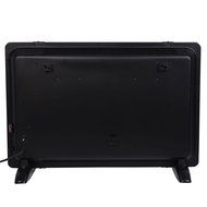 MasterPanel - 1500W LCD Glass Panel Heater Wall Mount Silent Energy Saving Compact Black#TP3297 N5