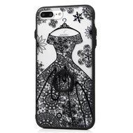 iPhone 7 Plus Case (5.5 inch) - 360 Degree Rotating Ring Holder Kickstand Shockproof Soft TPU Skin Bumper Frame... N38