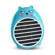 Rubility Cute Heater Fan Cartoon Household Warmer Mini Electric Fan Heater (Gray) N10