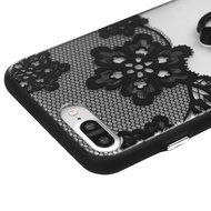 iPhone 7 Plus Case (5.5 inch) - 360 Degree Rotating Ring Holder Kickstand Shockproof Soft TPU Skin Bumper Frame... N50