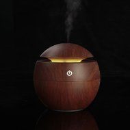 QH Mini Wooden Grain Bamboo Air Diffusers For Office Home Car and Baby N6