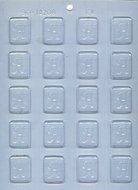 CK Products 1-1/4-Inch H-Initial Mint Chocolate Mold