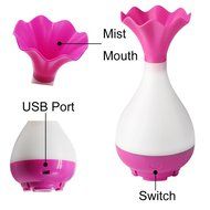 RipaFire Jady Pure Aromatherapy Humidifier Ultrasonic Sound Vibrations with Night Light Portable Mini USB Perfume... N12