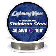 LV Stainless Steel 316L Wire 40 AWG - 100' N2