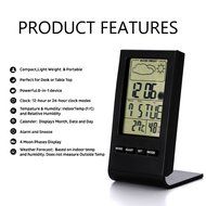 EverKing Indoor Humidity Monitor Hygrometer Digital Thermometer Monitor Home Weather Station with LCD Display...