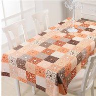 Spritech(TM) 53.9" * 86.6" Fashions Rectangular Waterproof PVC Plastic Table Cloth Table Cover N4