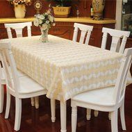 Spritech(TM) 53.9" * 86.6" Fashions Rectangular Waterproof PVC Plastic Table Cloth Table Cover N5