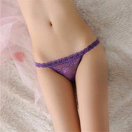Underpants ，Beautyvan Comfortable 2016 New Lace Briefs Panties Thongs Underwear (Purple)
