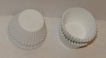 #4 White Paper Candy Cup Cups 1000 Pack Candy Making Supplies