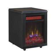 Duraflame 10IF9239BLK Portable Electric Infrared Quartz Heater, Black