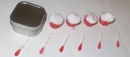 Radish Fire Starter For Camping, Fire Place, Recreation, Wet, Windy, Cold, Emergency Long Burning Cotton Fire... N4
