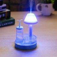 Haoran 250ml Mini Table Lamp Humidifier USB Portable Ultrasonic Cool Mist Air Diffuser with Color LED Nightlights... N11