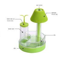 Haoran 250ml Mini Table Lamp Humidifier USB Portable Ultrasonic Cool Mist Air Diffuser with Color LED Nightlights... N12