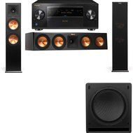 Klipsch RP-280F Tower Speakers-RP-450C-SW-112-3.1-Pioneer Elite SC-85