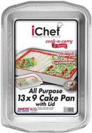 Ichef 13X9 Cake Pan with Lid (Pack of 9)