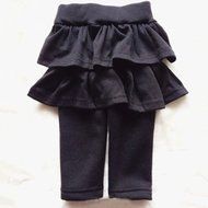 Spritech(TM) Baby Girls New Fashion Add Wool Winter Pure Cotton Layered Dress Tutu Dress Gray N7